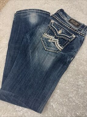Miss me boot cut jeans size 29 inseam 35